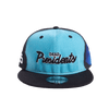 DEAD PRESIDENTS BLUE FITTED HAT - Allstarelite.com