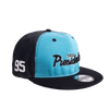 DEAD PRESIDENTS BLUE FITTED HAT - Allstarelite.com