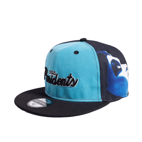 DEAD PRESIDENTS BLUE FITTED HAT - Allstarelite.com