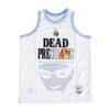 DEAD PRESIDENTS CAPITAL BASKETBALL JERSEY (WHITE) - Allstarelite.com