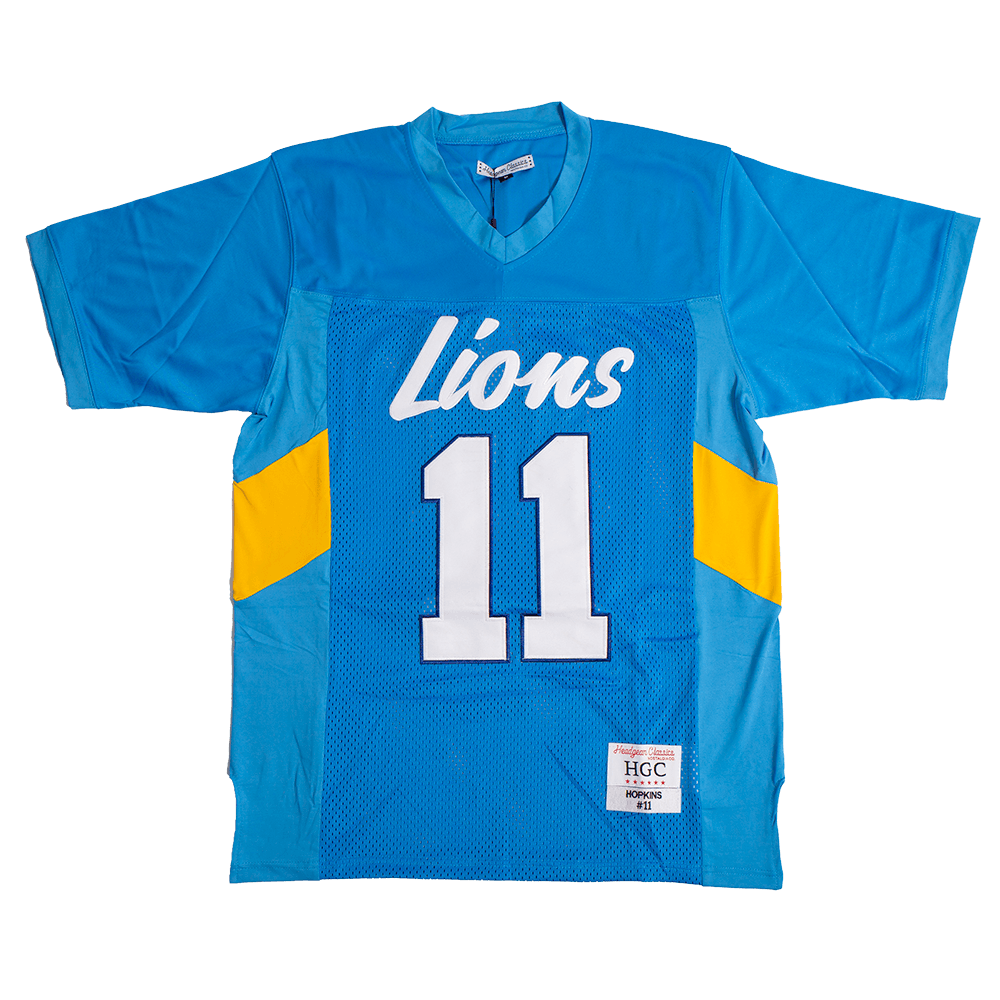 DEANDRE HOPKINS HIGH SCHOOL FOOTBALL JERSEY BLUE - Allstarelite.com