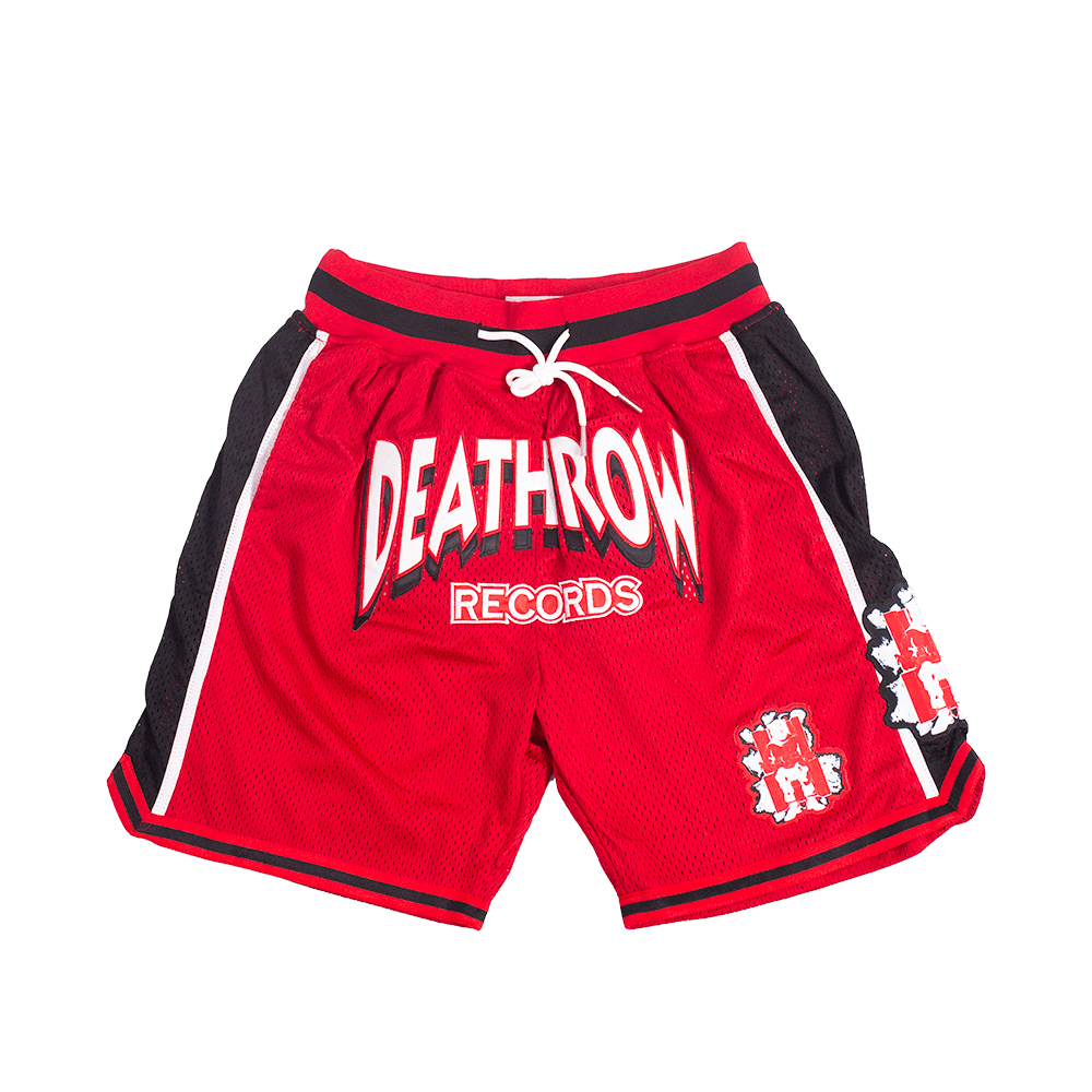 DEATH ROW RECORDS SHORTS RED - Allstarelite.com