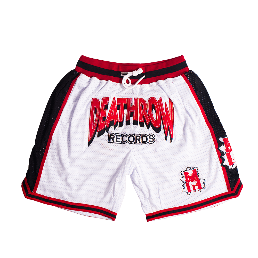 DEATH ROW RECORDS SHORTS WHITE - Allstarelite.com