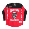 DEATH ROW RECORDS YOUTH HOCKEY JERSEY RED - Allstarelite.com