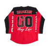DEATH ROW RECORDS YOUTH HOCKEY JERSEY RED - Allstarelite.com
