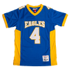 DEREK CARR EAGLES YOUTH BLUE HIGH SCHOOL FOOTBALL JERSEY - Allstarelite.com