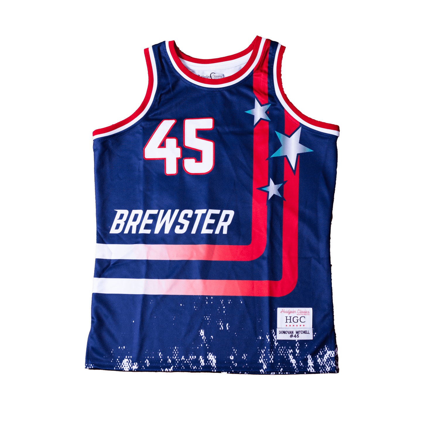 DONOVAN MITCHELL ALTERNATE BLUE HIGH SCHOOL BASKETBALL JERSEY - Allstarelite.com