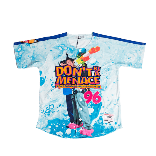 DONT BE A MENACE BUTTON DOWN JERSEY - Allstarelite.com