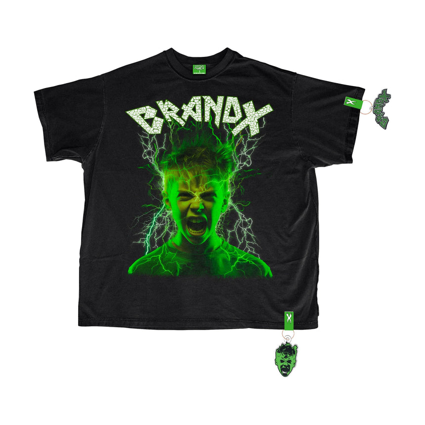 BRAND X ELECTRIFY T-SHIRT (BLACK)