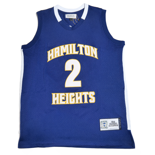 SHAI GIL GEOUS ALEXANDER NAVY BLUE HIGH SCHOOL BASKETBALL JERSEY