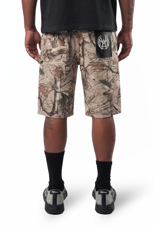 WATSON DESERT CAMO DENIM SHORTS
