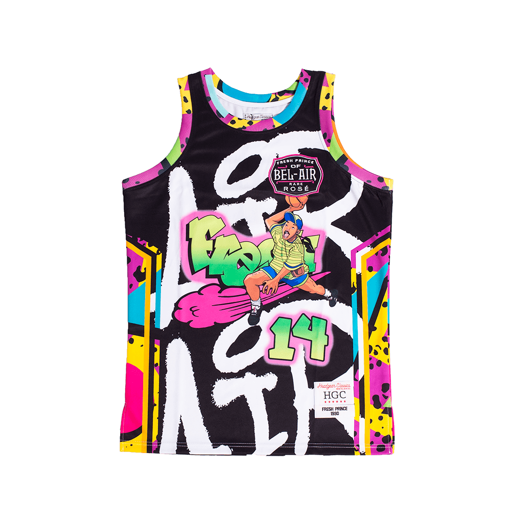 FRESH PRINCE OF BEL AIR FRESH AIR BASKETBALL JERSEY - Allstarelite.com