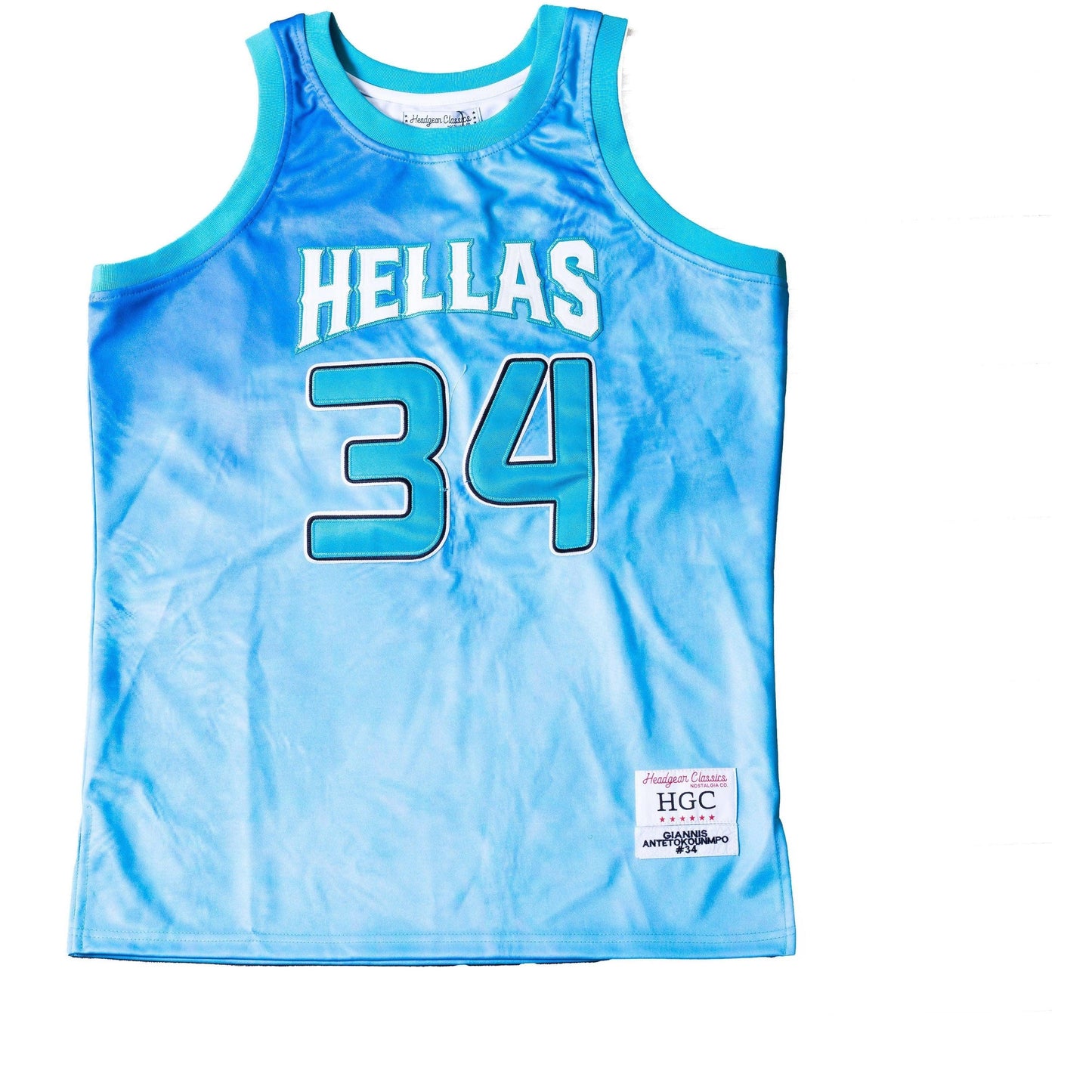 G. ANTETOKOUNMPO ALTERNATE HIGH SCHOOL BASKETBALL JERSEY BLUE - Allstarelite.com