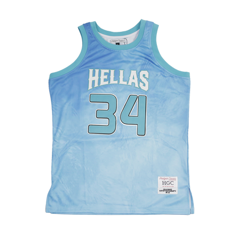 G. ANTETOKOUNMPO YOUTH ALRTERNATE HIGH SCHOOL BASKETBALL JERSEY BLUE - Allstarelite.com