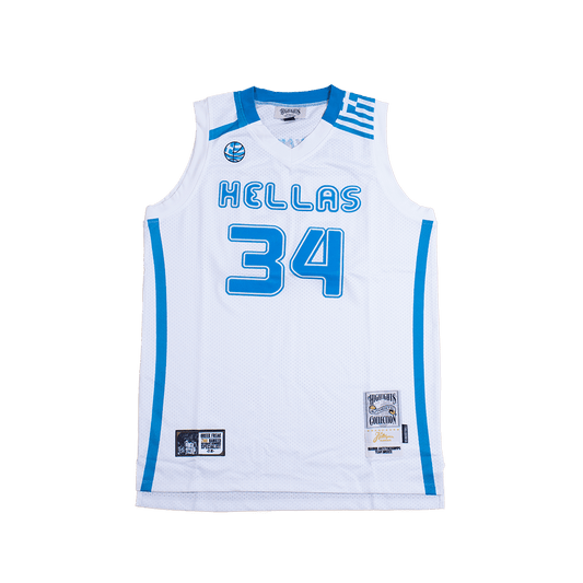 GIANNIS HELLAS TEAM GREECE BASKETBALL JERSEY - Allstarelite.com