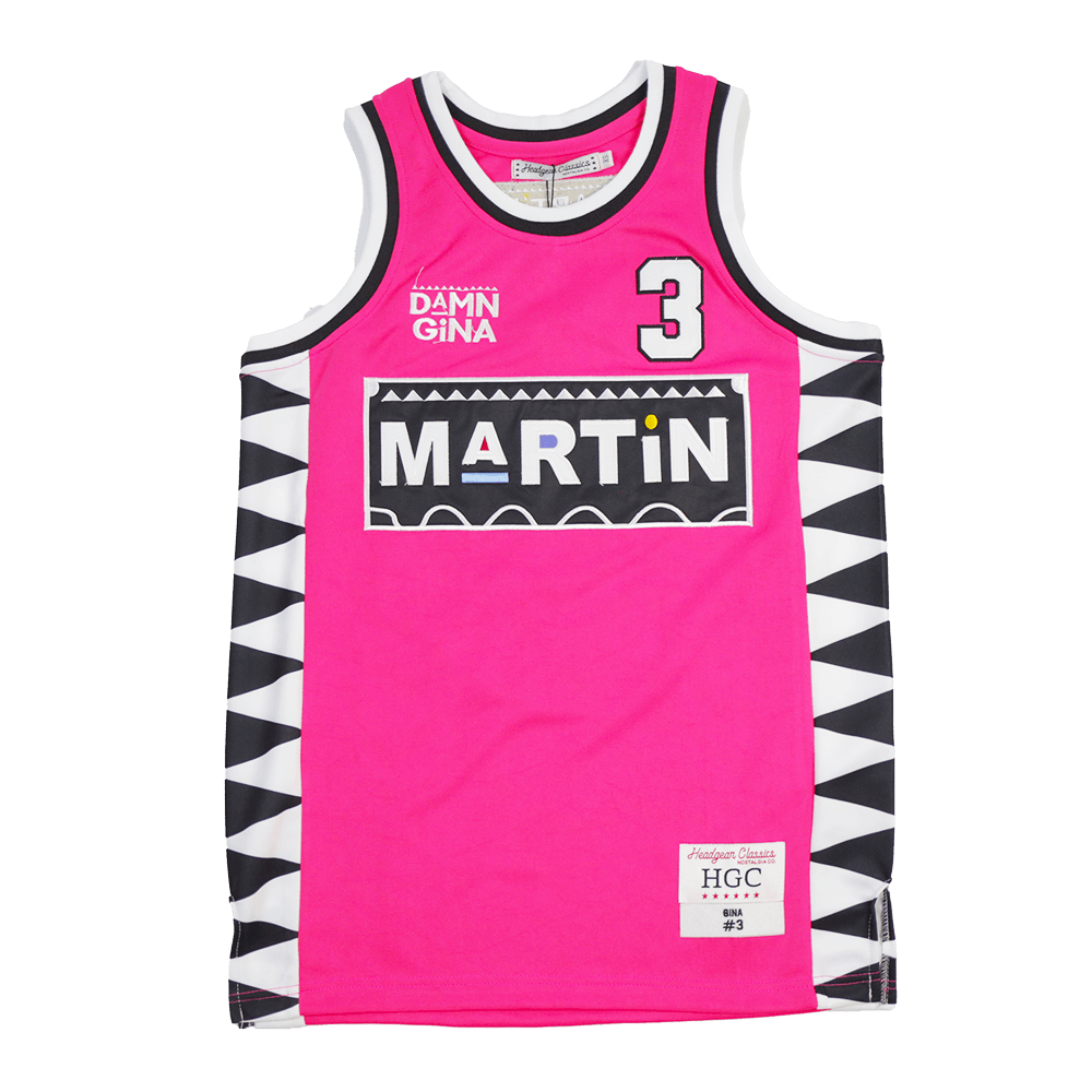 GINA MARTIN SHOW BASKETBALL JERSEY PINK - Allstarelite.com