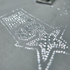 WATSON STUDIOS PLATE EMBELLISHED SEDONA GRAY TSHIRT