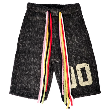 WATSON BLACK MOHAIR SHORTS