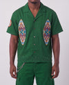 WATSON STAINED GLASS WORK SHIRT (GREEN)