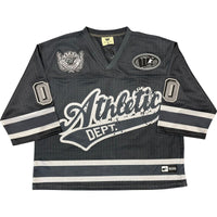 WATSON ATHLETIC DEPARTMENT CROPPED FOOTBALL JERSEY (CHARCOAL)