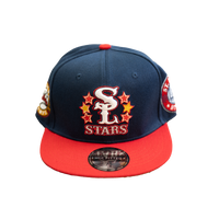 ST. LOUIS STARS LEAGUE CHAMPS FITTED HAT (NAVY)