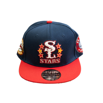 ST. LOUIS STARS LEAGUE CHAMPS FITTED HAT (NAVY)
