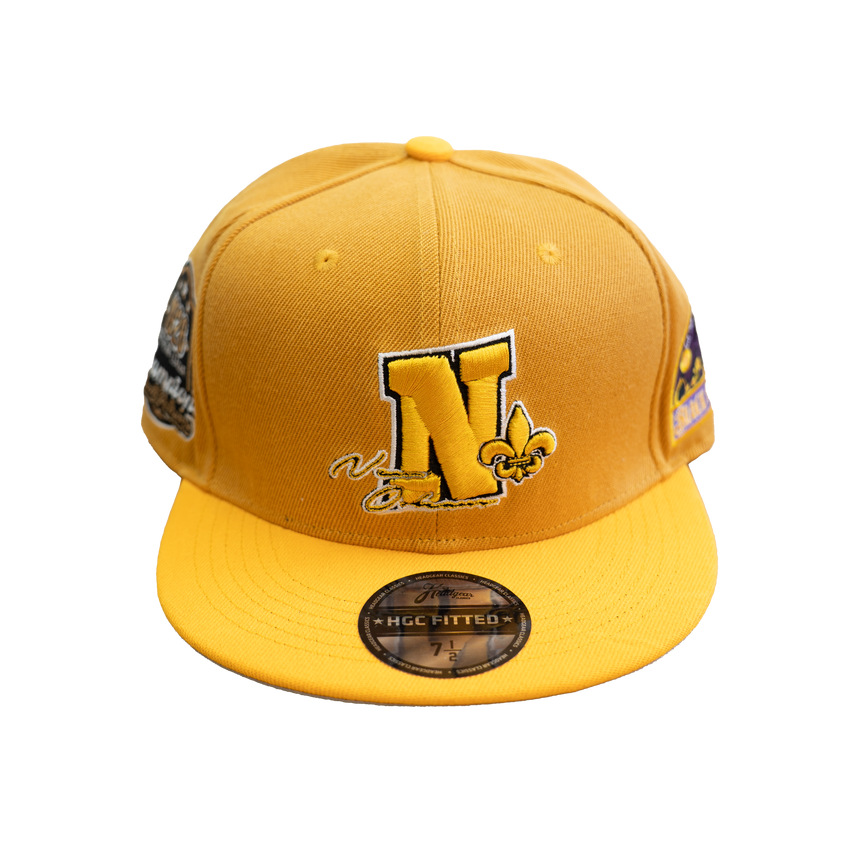 NEW ORLEANS PELICANS FITTED HAT (TAN)