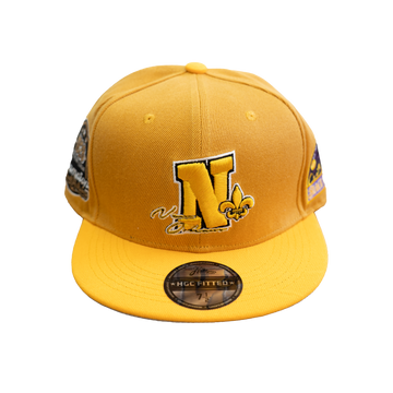 NEW ORLEANS PELICANS FITTED HAT (TAN)