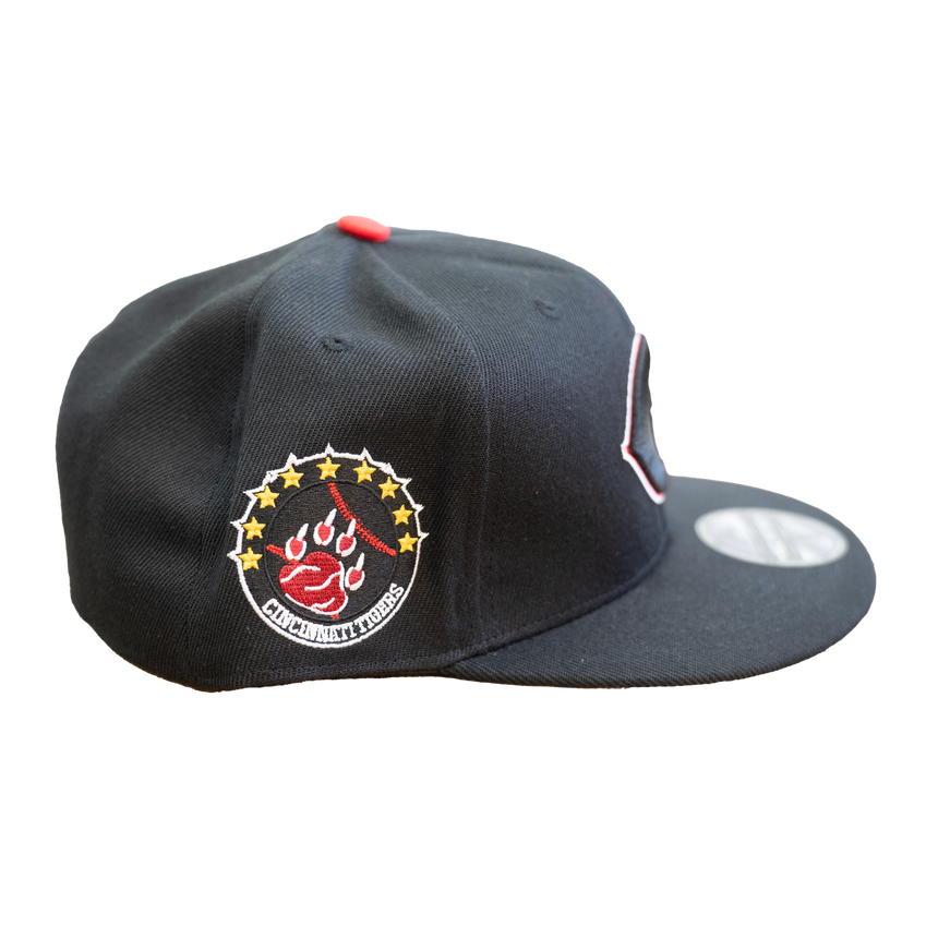 CINCINNATI TIGERS FITTED HAT (BLACK)