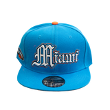 MIAMI GIANTS FITTED HAT (BLUE)