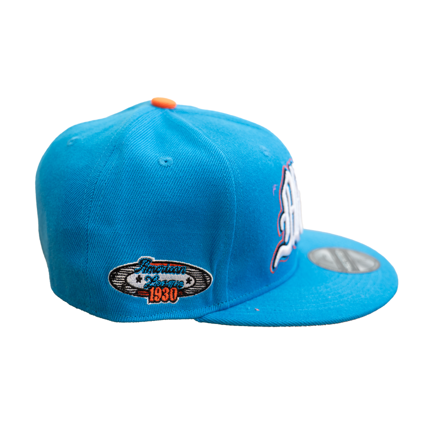 MIAMI GIANTS FITTED HAT (BLUE)