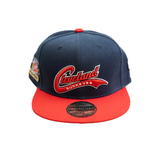 CLEVELAND BUCKEYES 2X CHAMPS FITTED HAT (BLACK)