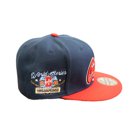 CLEVELAND BUCKEYES 2X CHAMPS FITTED HAT (BLACK)