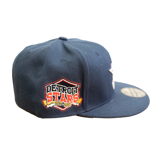 DETROIT STARS FITTED HAT (NAVY)