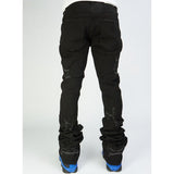 Politics Jeans - Super Stacked Skinny Flare 38" Inseam - Scott - Jett Black - 504