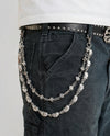 Skull Dice Pant Chain