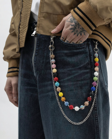 Crystal Palette Pant Chain