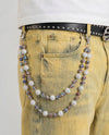Crystal Globe Pant Chain