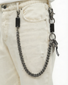 Silver Horn Pant Chain