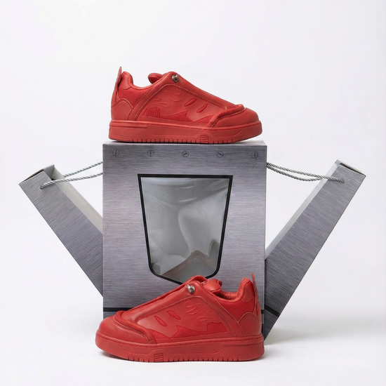 Watson Invader low-top sneaker in Mars, red – alternate view 5