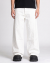 ULTRA BAGGY DENIM PANTS (WHITE)