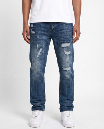 BAGGY BLUE LIGHT WASHED WATSON DENIM PANTS