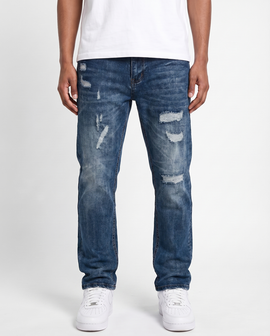 BAGGY BLUE LIGHT WASHED WATSON DENIM PANTS