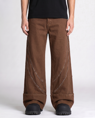 WATSON DENIM PANTS (BROWN)
