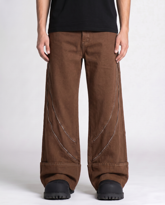 WATSON DENIM PANTS (BROWN)