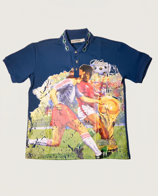 WATSON WORLD CUP CHAMPIONS RUGBY POLO (NAVY)