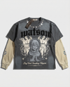 PRAY UNTIL SOMETHING HAPPENS LONG SLEEVE T-SHIRT
