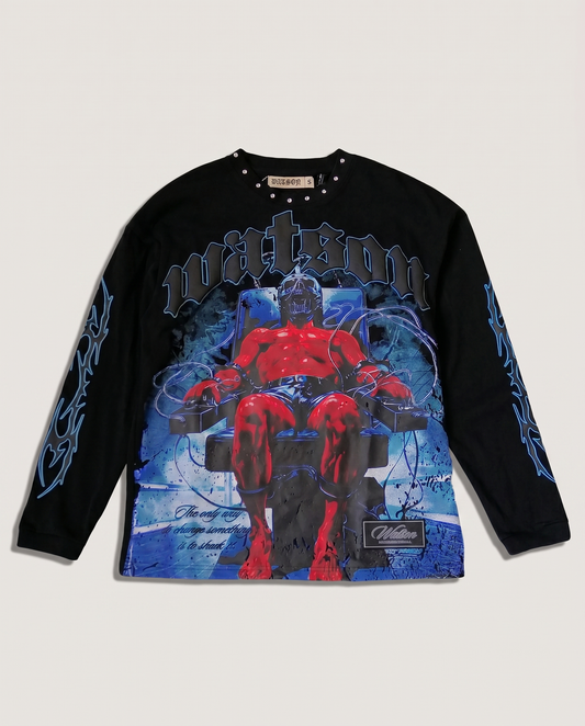 WATSON SHOCK LONGSLEEVE T-SHIRT (BLACK)