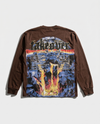 WATSON TAKEOVER LONGSLEEVE T-SHIRT (MOCHA)