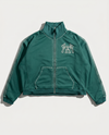 PEARL LINED SWEAT SUIT JACKET (GREEN)